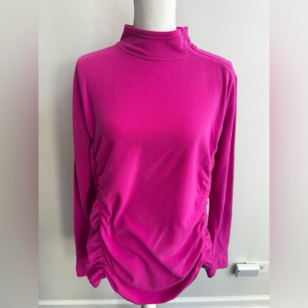 Mondetta Fuchsia Turtleneck Sweatshirt
